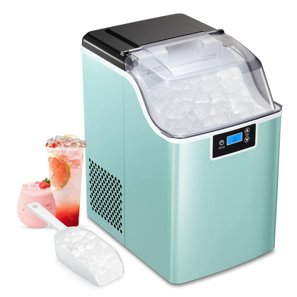 AGLUCKY Ice Maker Countertop, Portable Ice Machine Maker with Self
