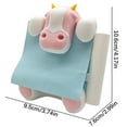 XYKA Clearance Cow Notepad Holder Adorable Cow Note Dispenser for Desk