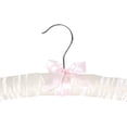 thumbnail image 4 of Durable Quality Padded Hanger, Heavy Duty Satin Covered Coat Hangers for Women's and Men's Wardrobe, No Shoulder Bump, Extra Large, Soft Plush, Anti Slip for Wedding Dress, Suits, 4 of 5