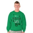 thumbnail image 5 of Christmas Make It Rain Dear Santa Sweatshirt for Men or Women Brisco Brands X, 5 of 6