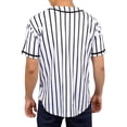 thumbnail image 2 of Ma Croix Mens Baseball Jersey Button Shirt Active Sportswear, 2 of 3