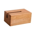 thumbnail image 2 of Funda para caja de pañuelos de madera maciza rectangular con decoración nórdica E, 2 of 9