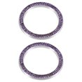 thumbnail image 3 of Shisuyan Push-To-Start Button Protector Zinc Alloy 2Pcs 1.53X1.53X0.12In, 3 of 9