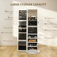 thumbnail image 6 of Floor standing jewelry cabinet with LED lights, 6 of 7