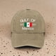 thumbnail image 4 of Gorra de Béisbol de Algodón Lavado con Estampado México, Lengüeta Ajustable, Lavable, Multicolor, Talla Única, 1 Pieza, 4 of 5