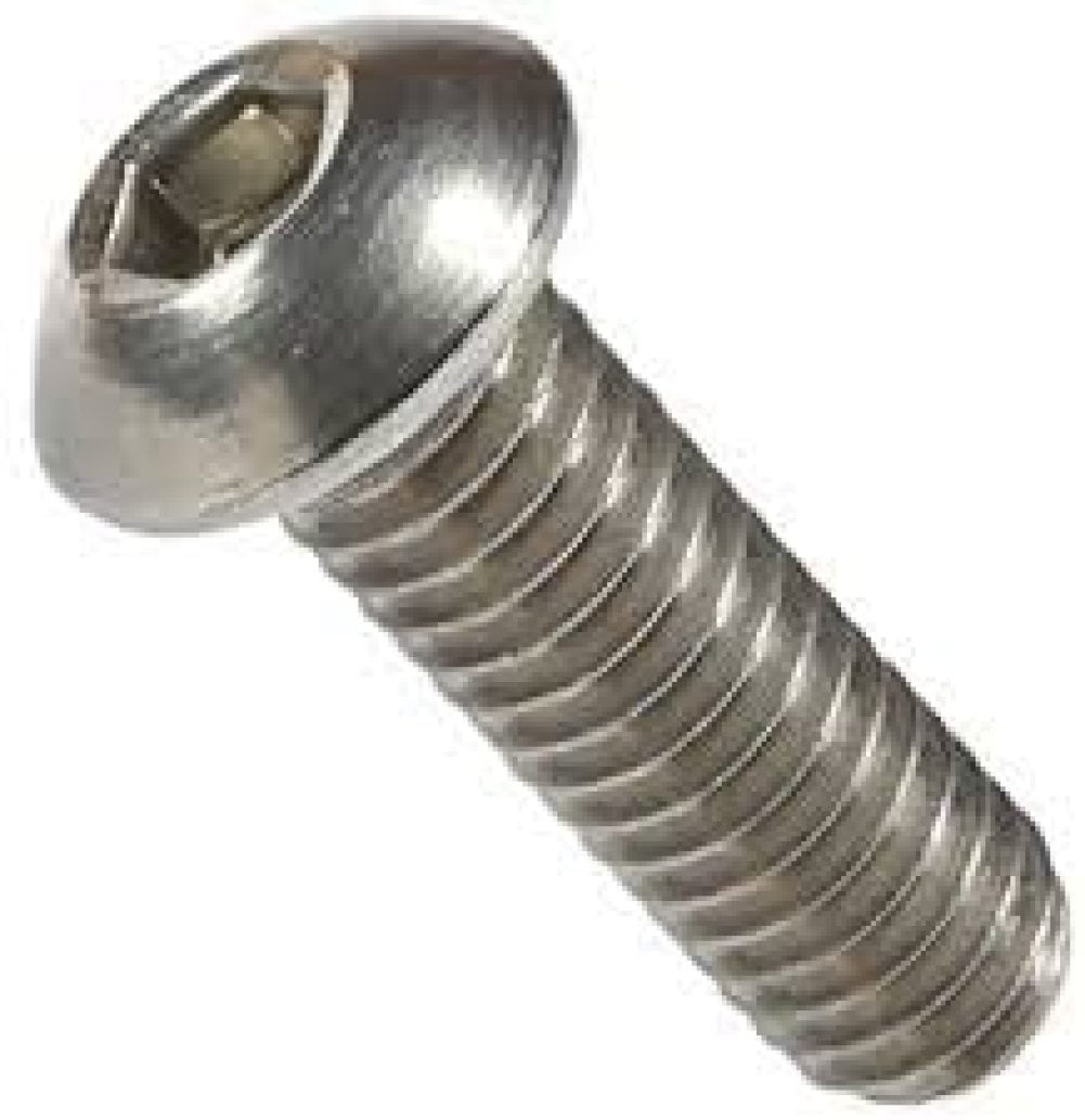 Stainless Steel Socket Head Cap Screws SAE #10-24 x 1" 18-8 / A2-70 Qty 10 