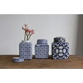 thumbnail image 3 of Desert Fields Blue and White Ginger Jar, 3 of 3