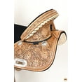 thumbnail image 6 of 18 In HILASON Western Horse Treeless Trail Barrel Saddle American Leather Tan | for Horses, 6 of 7