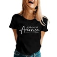 thumbnail image 3 of ibiyuan 250th Anniversary Shirt Women Shirts Crew Neck 1776-2026 250th Birthday Casual Short Sleeve Independence Day Womens Shirts Womens Tops Trendy, 3 of 5