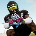 thumbnail image 3 of Battle Sports Adult Graffiti Triple Threat Football Gloves - 2XL - White, 3 of 4