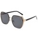 thumbnail image 1 of Gafas de sol de tendencia hueca con personalidad europea y americana de moda, hechas de PC y metal., 1 of 5