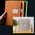 thumbnail image 5 of Pegatinas de Plástico Transparente, Fundas Autoadhesivas para Tarjetas, 20 Piezas, 5 * 7 cm, con Abertura Superior, para Proteger Sus Tarjetas   JM, 5 of 5