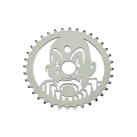 Lowrider Clown Steel Chainring 1/2 X 1/8 36t Chrome.