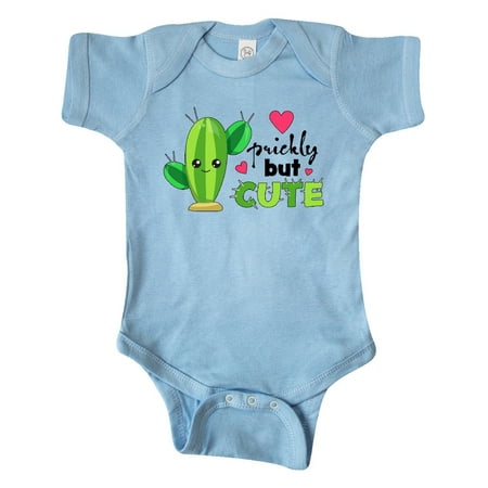 

Inktastic Prickly but Cute cactus Gift Baby Boy or Baby Girl Bodysuit