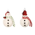 thumbnail image 1 of 2 Piezas De Adornos Navideños Con Colgantes De Muñeco De Nieve Para Sala De Estar, Hogar, Granja, 1 of 7