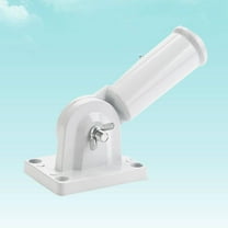 Worgeous  Flag Pole Accessories Wall Mount Poles Outdoor Flagpole Holder Bridegroom White