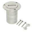 thumbnail image 2 of Remplisseur de Pont Marin en Acier Inoxydable 316 Port 50mm pour Yachts Bateaux Remorques Réservoirs, 2 of 7