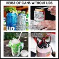 thumbnail image 4 of Topless Can Opener, Manual Kitchen Gadget for Beer, Soda, and Tin Cans, 4 of 5