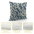 thumbnail image 4 of YINGXI Throw Pillow Cover Seashells Decorative Pillow Case Home Decor Square Cushion Pillowcase 12x12in, 4 of 5