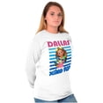thumbnail image 5 of XOMG POP Music Fan Dallas Cartoon Women's Long Sleeve T Shirt Brisco Brands L, 5 of 6