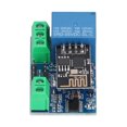 thumbnail image 1 of Module de Commande à Distance d'Application, ESP8266 WiFi Relais 5V 400meter Distance de Transmission pour Tourner sur PC pour Porte de Garage pour Système Domotique Intelligent, 1 of 8