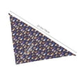 thumbnail image 3 of Naloa Gnomes And Houses Dog Bandanas 1PC Washable Triangle Dog Scarfs Premium Durable Fabric, for Small Medium Large Dogs and Cats, 3 of 6