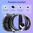 thumbnail image 3 of Comfort Head Strap Battery For Meta Quest 3s/Quest 3 Built-in 6000mAh Rechargeable Battery Elite Strap Enhance Gaming Time And Balance, 3 of 9