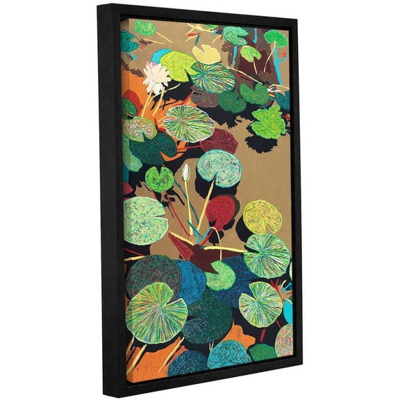 ArtWall Allan Friedlander "Catfish Corner" Gallery-Wrapped Floater-Framed Canvas