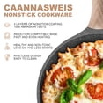 thumbnail image 4 of Caannasweis 3 PCS Non-Stick Frying Pan Set,8”, 9.5”, 11” Skillet Compatible with All Stovetops, 4 of 6