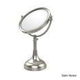thumbnail image 4 of Height Adjustable 8-in Vanity Top Make-Up Mirror 2X Magnification in Polished Nickel, 4 of 5