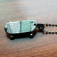 thumbnail image 4 of Orar Biblia Cruz Collar Cadena Acero Inoxidable Negro Skateboard Colgantes Sunnimix Skateboard Bible Necklace, 4 of 8