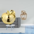 thumbnail image 2 of Estatua de fruta, escultura decorativa abstracta, figura de cerámica, adorno de resina, forma de fruta artística única, superficie lisa esmaltada, ade, 2 of 8