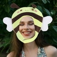 thumbnail image 4 of OUNONA Soft Yellow Plush Hat Cute Animal Headgear for Birthday, Holiday, Costume Party and Dress-Up Fun, 4 of 7