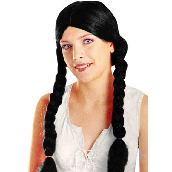 Adult Brown Pig Tail Wig