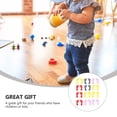 thumbnail image 3 of BESTYASH 15 Paires d'Autocollants de Sol pour Enfants Couleurs Assorties PVC Imperméables pour Extérieur, 3 of 8