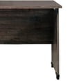 thumbnail image 2 of Benjara BM239886 29.5 x 23.6 x 51 in. Office Desk with 6 Drawer File Cabinet, Brown, 2 of 5