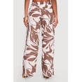 thumbnail image 4 of Women's Printed Poplin Wide Leg Pants, 4 of 4