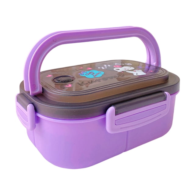 Cajas bento todo en uno con estampado de dibujos animados de Cinnamoroll Melody Kuromi