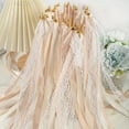 thumbnail image 4 of 20Pieces Satined Ribbon Wall With Bells For Weddings and Birthday Holiday Celebrations Streamers for Weddings Decoration, 4 of 8