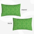 thumbnail image 2 of Pofeuu St Patrick's Day Print Polyester Microfiber Plush Pillowcases, Super Soft and Cozy Pillow Case Covers with Envelop Closure（Pillow core not included）-20"x30", 2 of 6