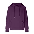 thumbnail image 4 of IMENGL Hoodies trendy knit drawstring pullover, Blue XL, Size M-3XL, 4 of 7