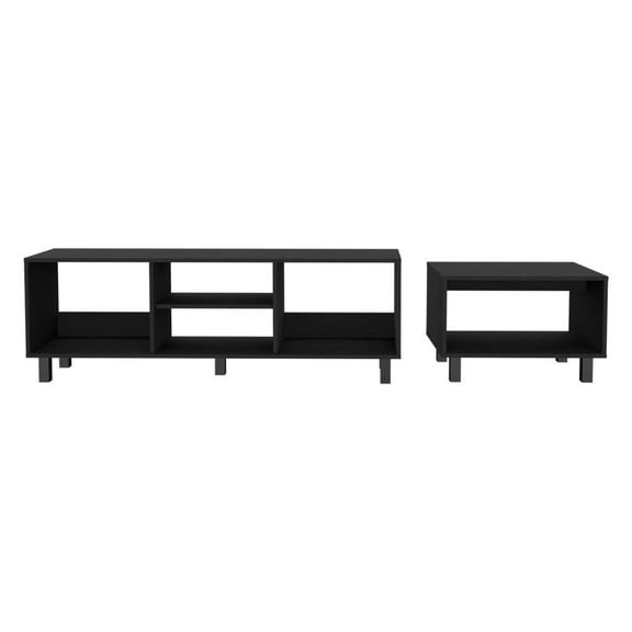 We Have Furniture 2pc Living Room Set Millville, Living Room, Black
