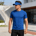 thumbnail image 5 of dgysar Breathable Sports Visor Lightweight Empty Top Running Hat for Sun Safety, Unisex White 1PC, 5 of 6