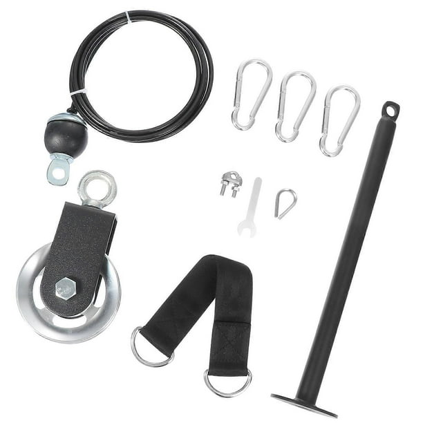 Pulley System Gym Accessories for Home Workout and Strength Training in Assorted Color for Enhanced Arm Strength Training 1 Set