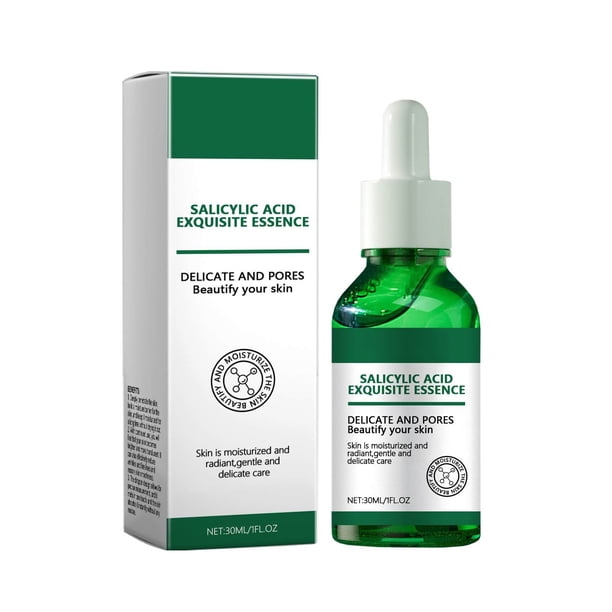 Promotion!Maojin Salicílico El salicílico refina los poros, los puntos negros y el acné, cierra los poros y los reduce, marcas y reparaciones de acné, 30 ml