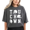 thumbnail image 4 of Touchdown Football Season Shirt for Women and Teens Fall Football Gear Graphics Game Day Pepper Shirt Adult X-Large, 4 of 4