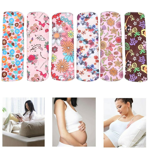 Servilleta 6pcs Bambú Carbón Lavable Menstrual Almohadilla para almohadillas para Mujeres de Mujer M 18 x 25cm M09+M14+M08+M06+M10+M07