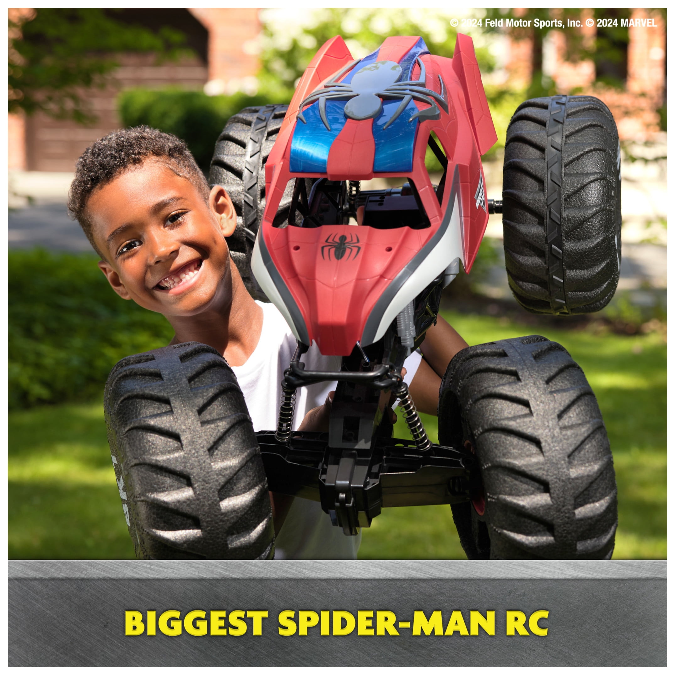 Monster Jam - Brandclub - Monster Jam Marvel Mega Spider-Man RC