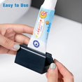 thumbnail image 3 of Minimalist Toothpaste Squeezers(Set of 2), ABS Plastic Tooth Paster Tube Roller Squeezer, Eco-Friendly Toothpaste Holder Dispenser Stand，Navy, 3 of 8