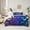 Purple Blue, variant on Feelyou Futuristic Game Controller Twin Bedding Sets 7-Piece for Kids, Purple Blue Honeycomb Bedding Comforter Set, Gaming Gamer Gamepad Reversible Sheet Sets, Luxury Bedroom Decor